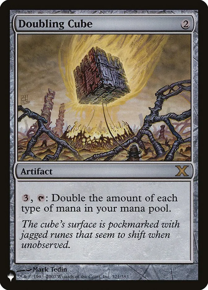 Doubling Cube Front Face