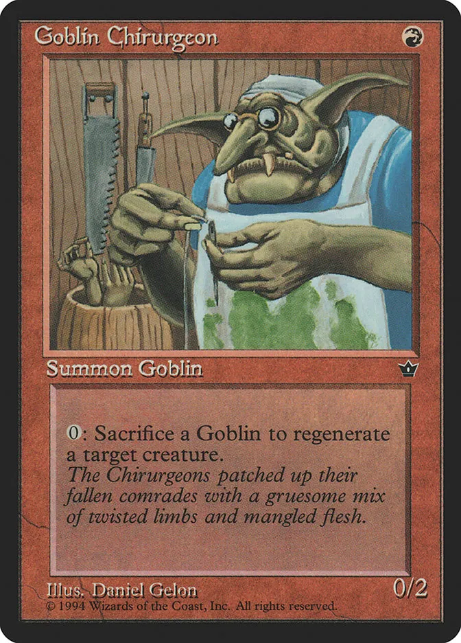 Goblin Chirurgeon Front Face