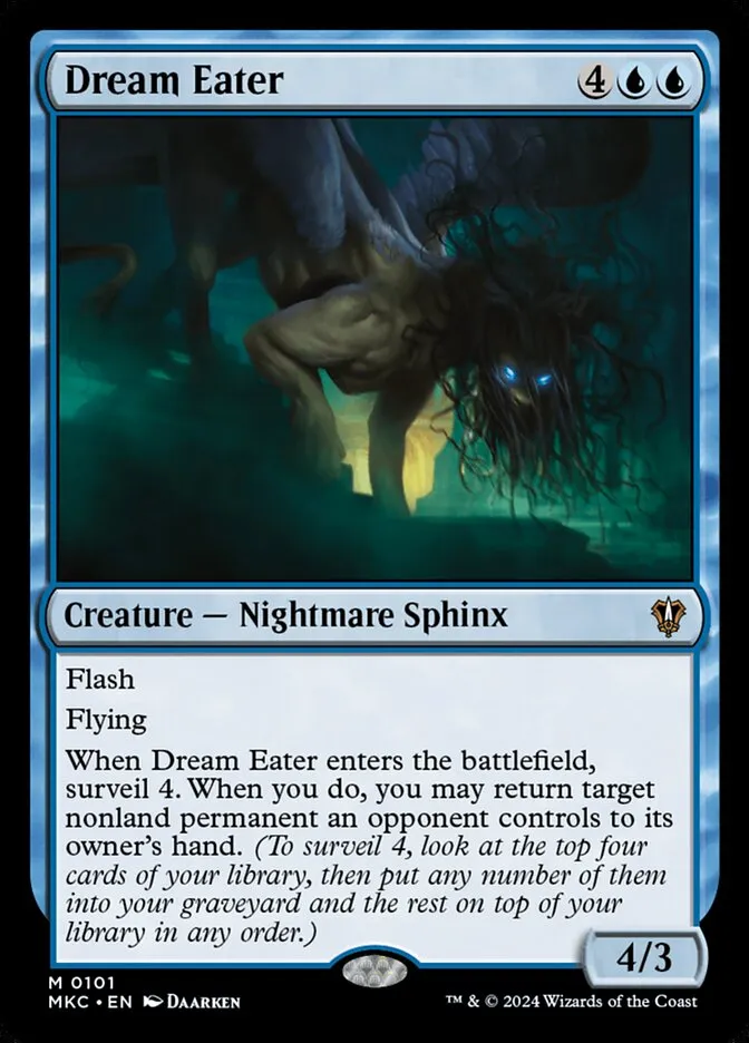 Dream Eater Front Face