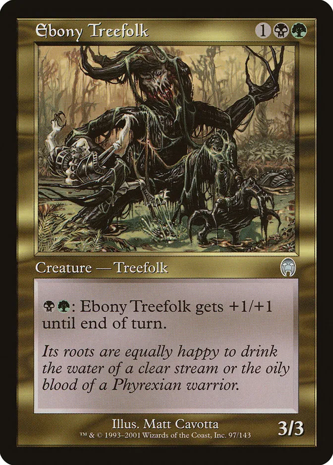Ebony Treefolk Front Face