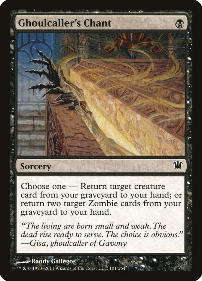 Ghoulcaller's Chant Front Face