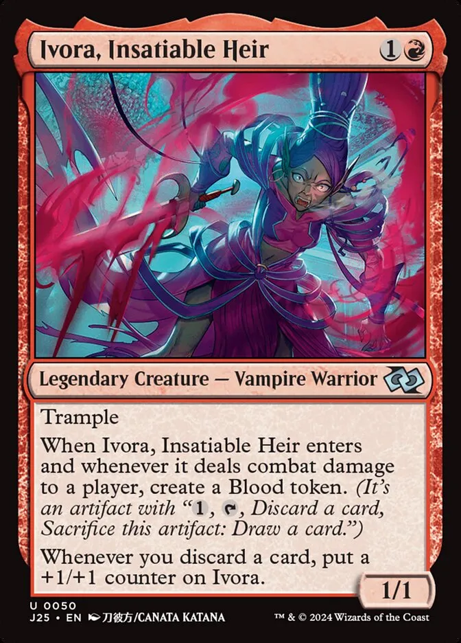 Ivora, Insatiable Heir Front Face