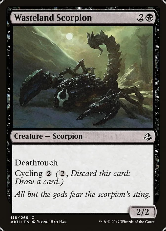 Wasteland Scorpion Front Face