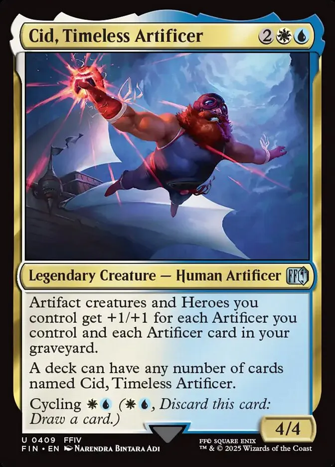 Cid, Timeless Artificer Front Face