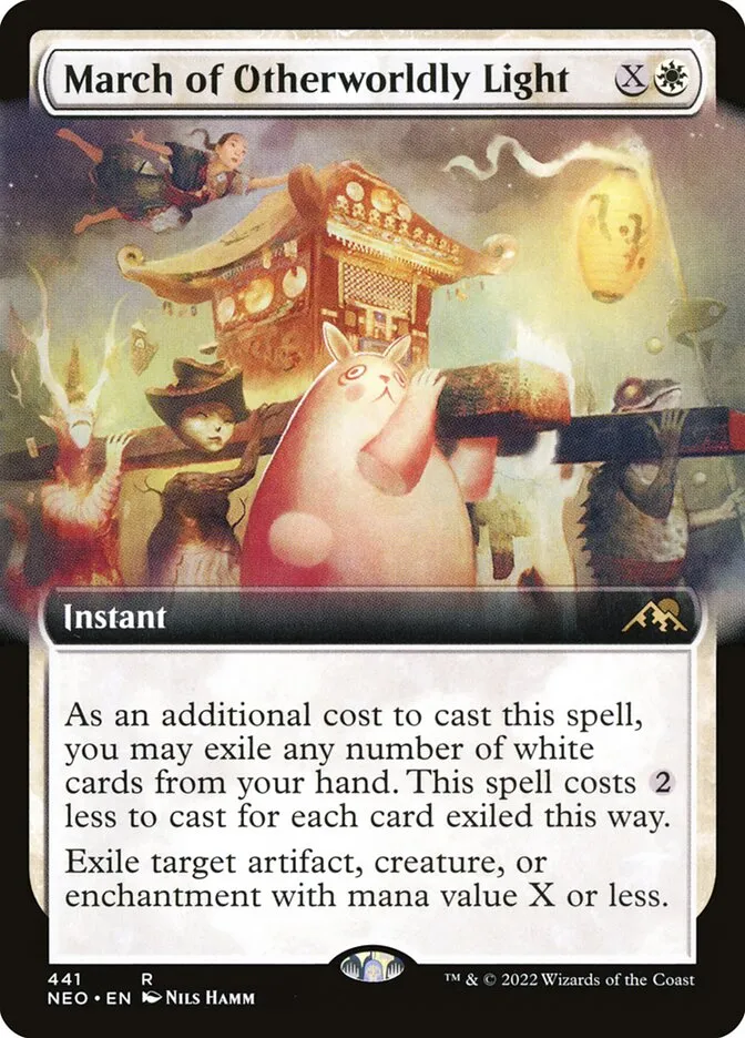 March of Otherworldly Light Front Face