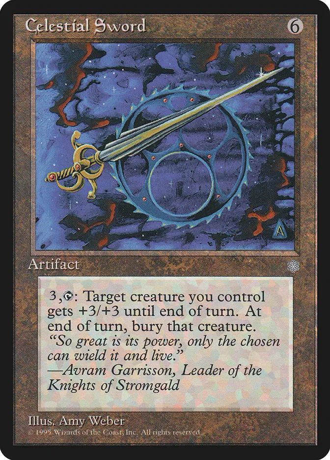 Celestial Sword Front Face