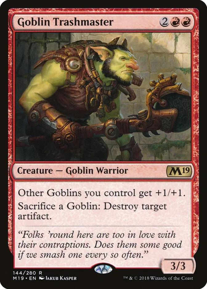 Goblin Trashmaster Front Face