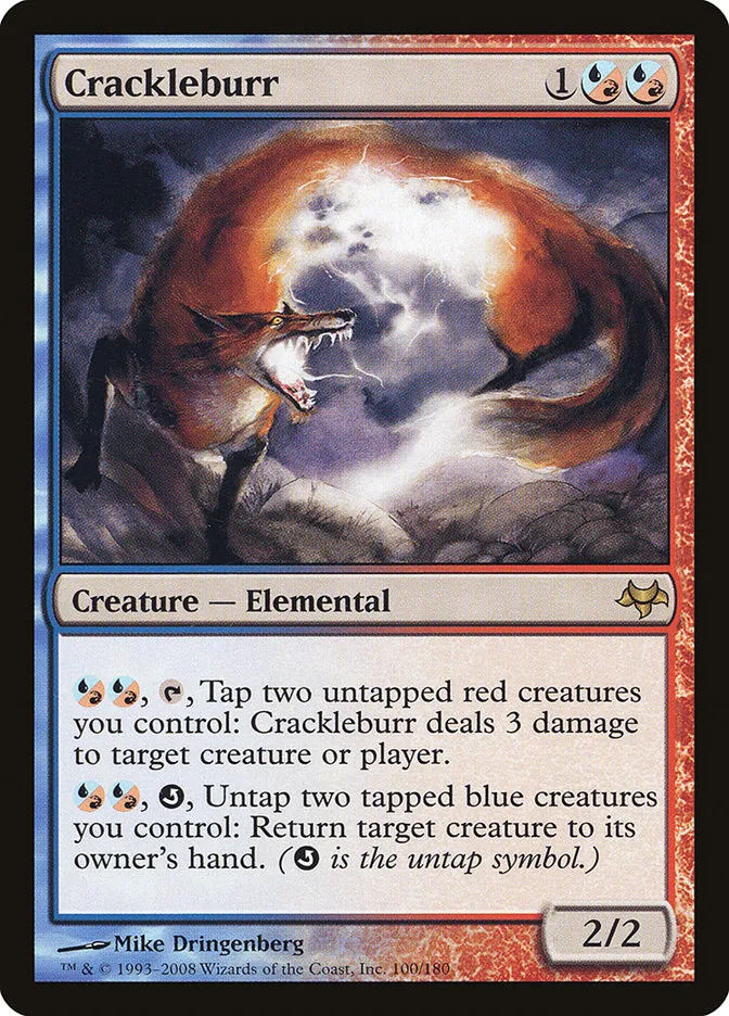 Crackleburr Front Face