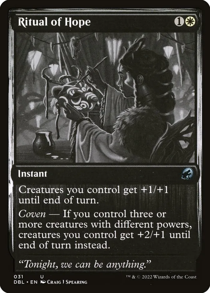 Ritual of Hope Front Face