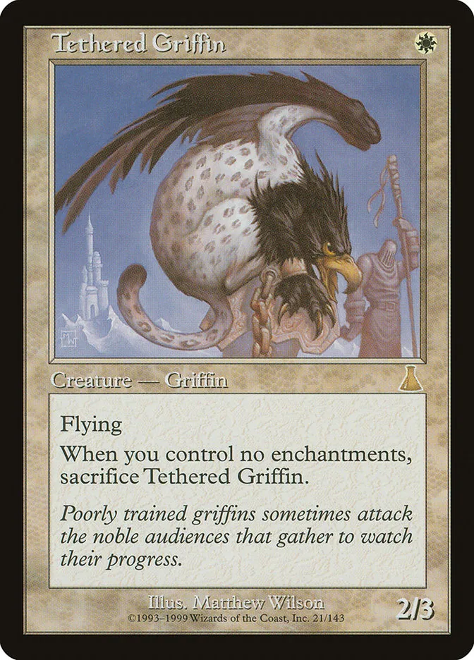 Tethered Griffin Front Face