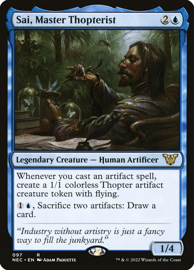 Sai, Master Thopterist Front Face