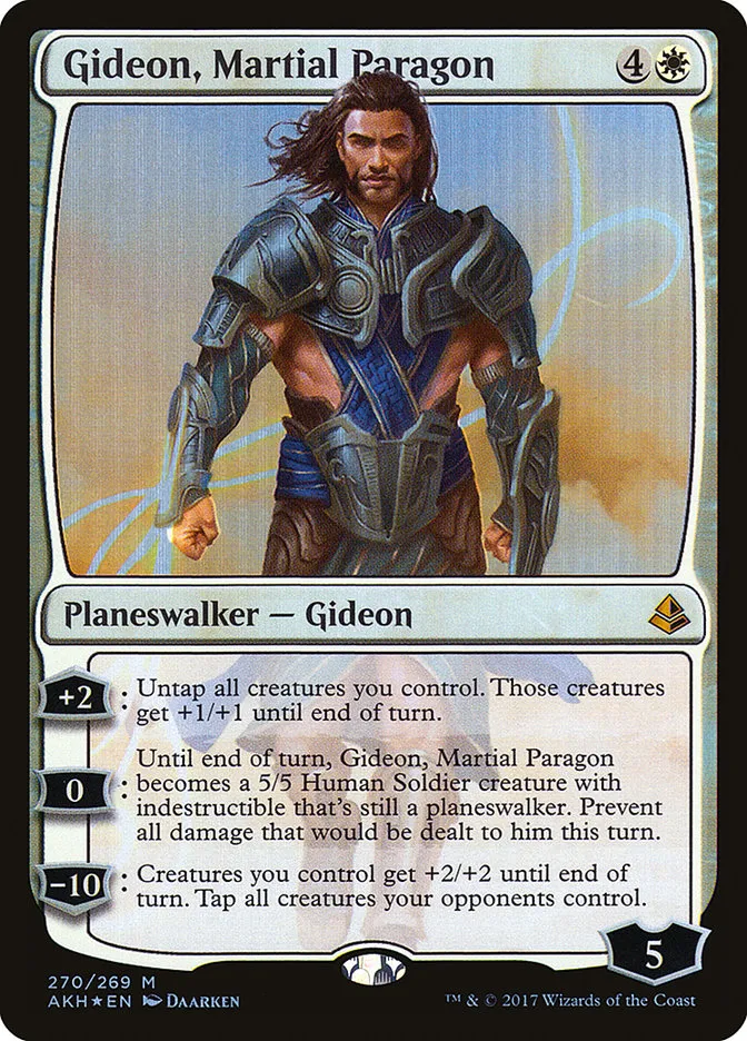 Gideon, Martial Paragon Front Face