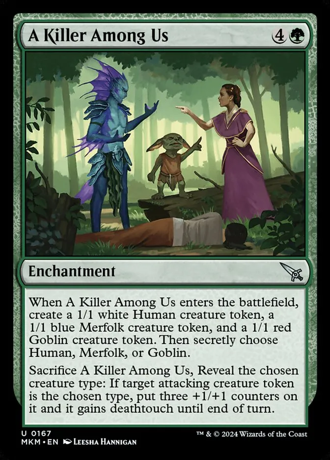 A Killer Among Us Front Face