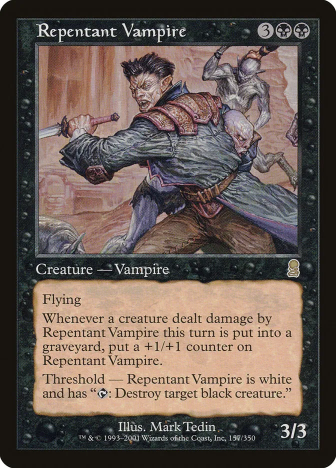 Repentant Vampire Front Face