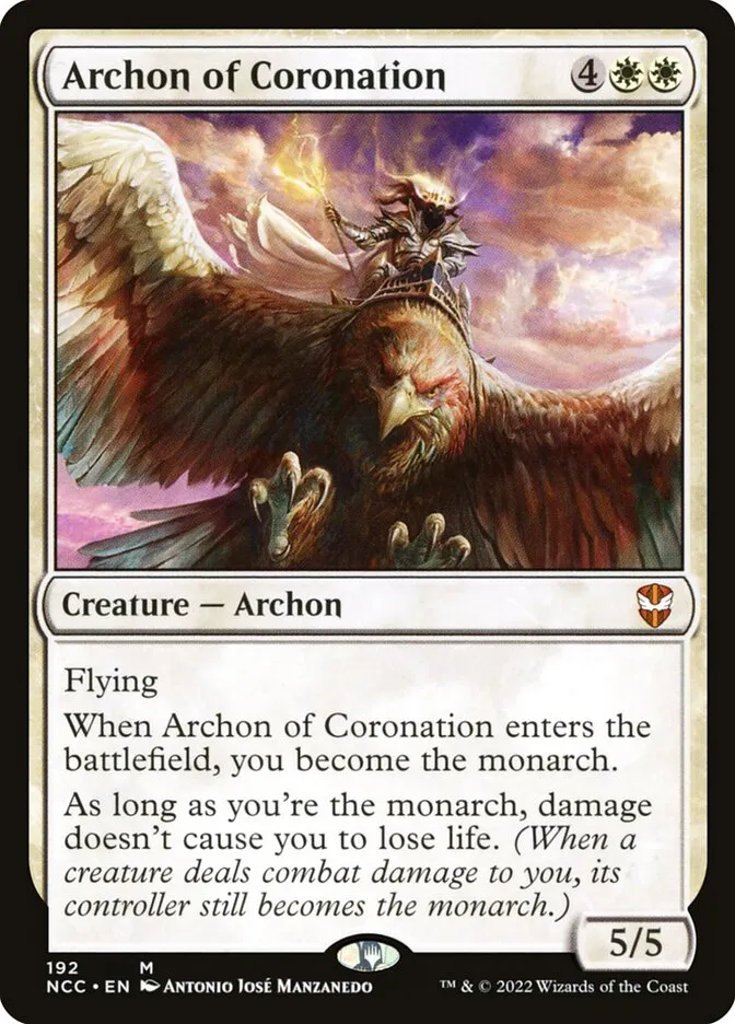 Archon of Coronation Front Face