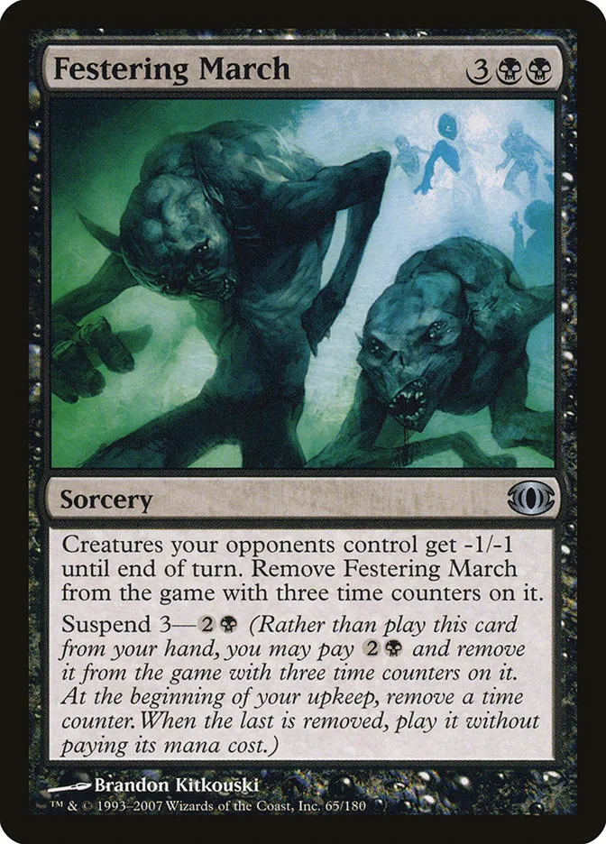 Festering March Front Face