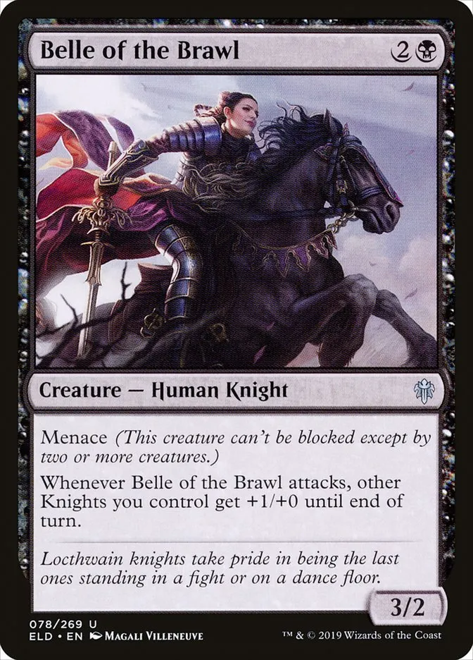 Belle of the Brawl Front Face