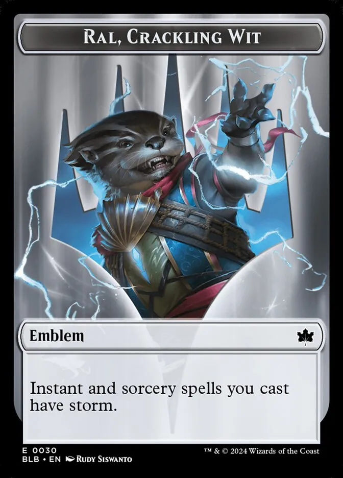 Ral, Crackling Wit Emblem Front Face