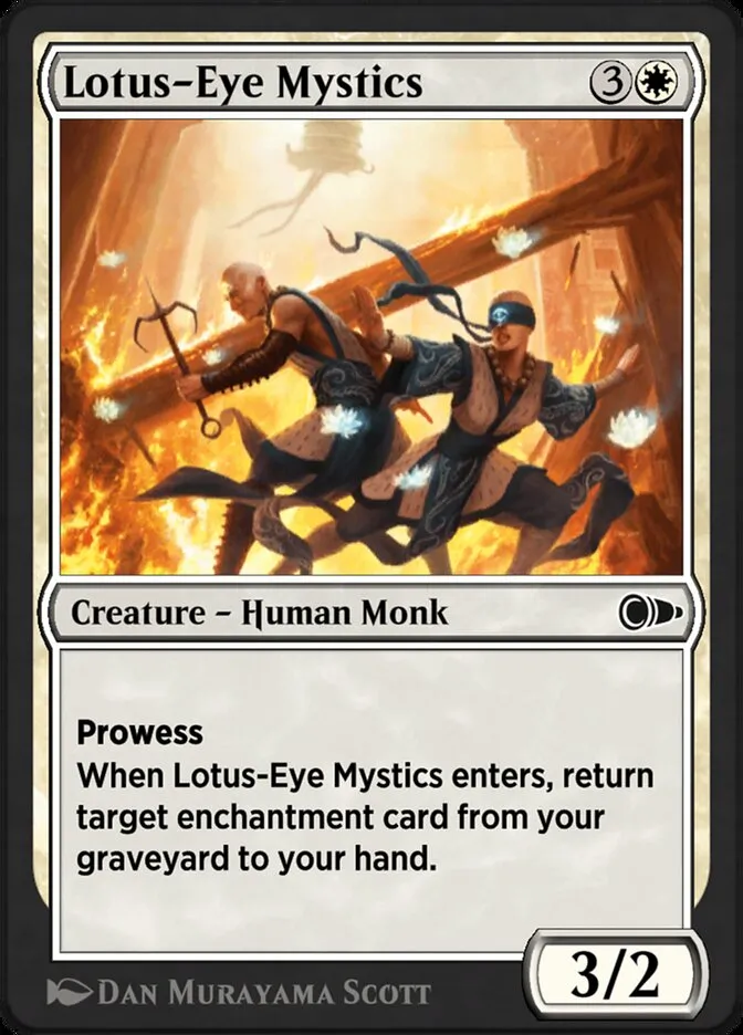 Lotus-Eye Mystics Front Face
