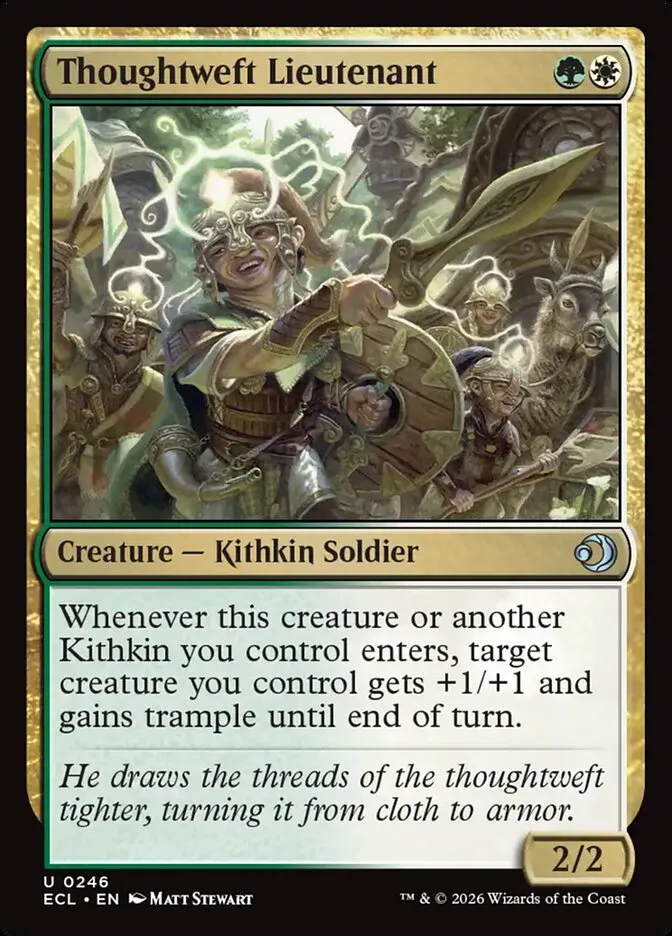 Thoughtweft Lieutenant Front Face