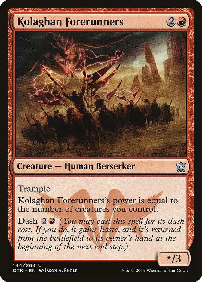Kolaghan Forerunners Front Face
