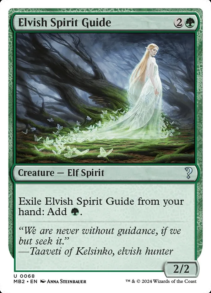 Elvish Spirit Guide Front Face