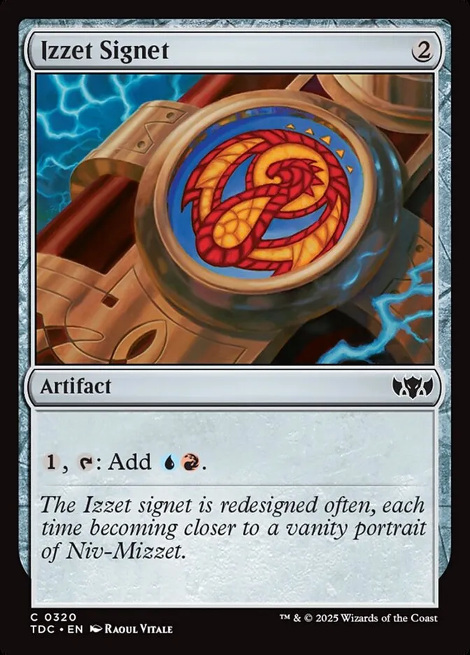 Izzet Signet Front Face