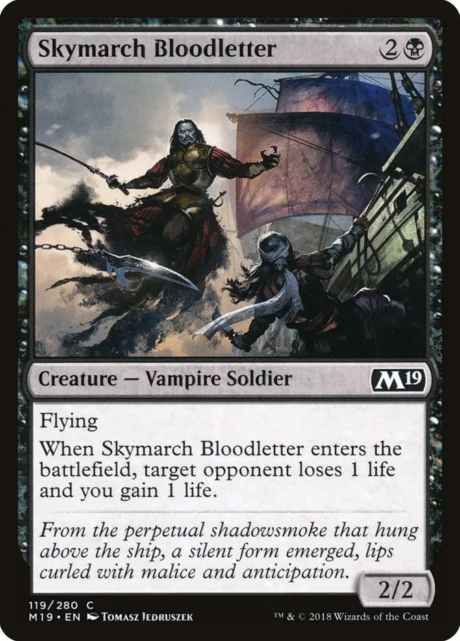 Skymarch Bloodletter Front Face