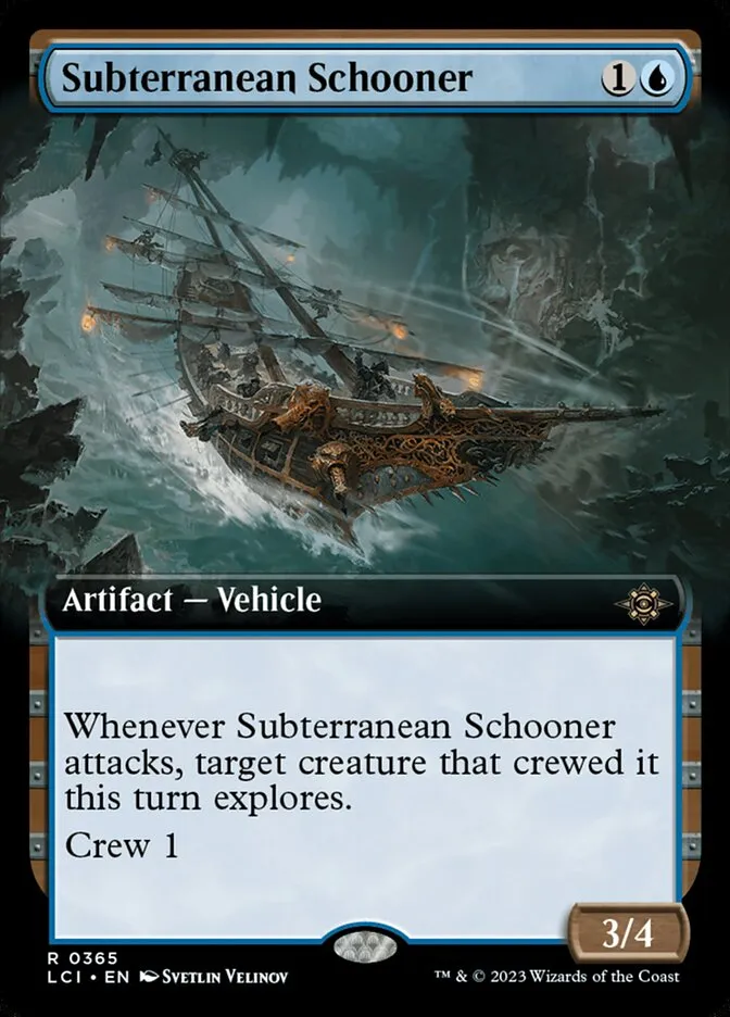 Subterranean Schooner Front Face