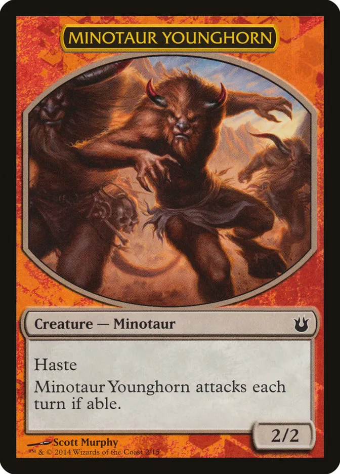 Minotaur Younghorn Front Face