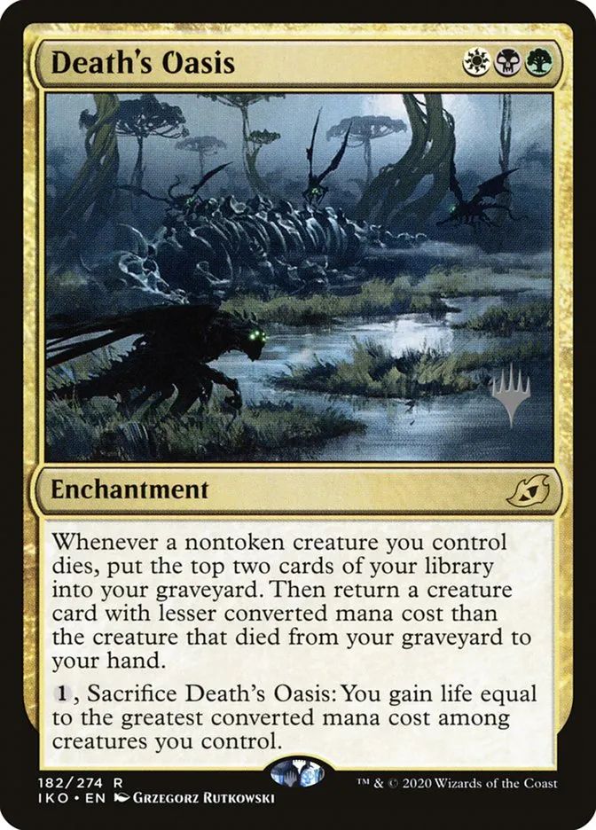 Death's Oasis Front Face