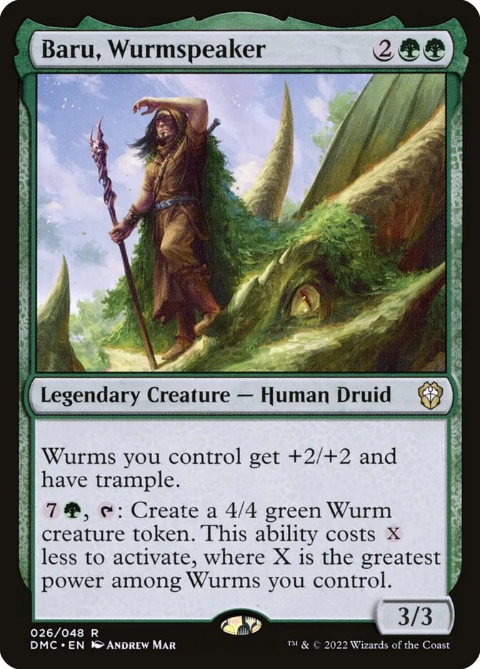 Baru, Wurmspeaker Front Face