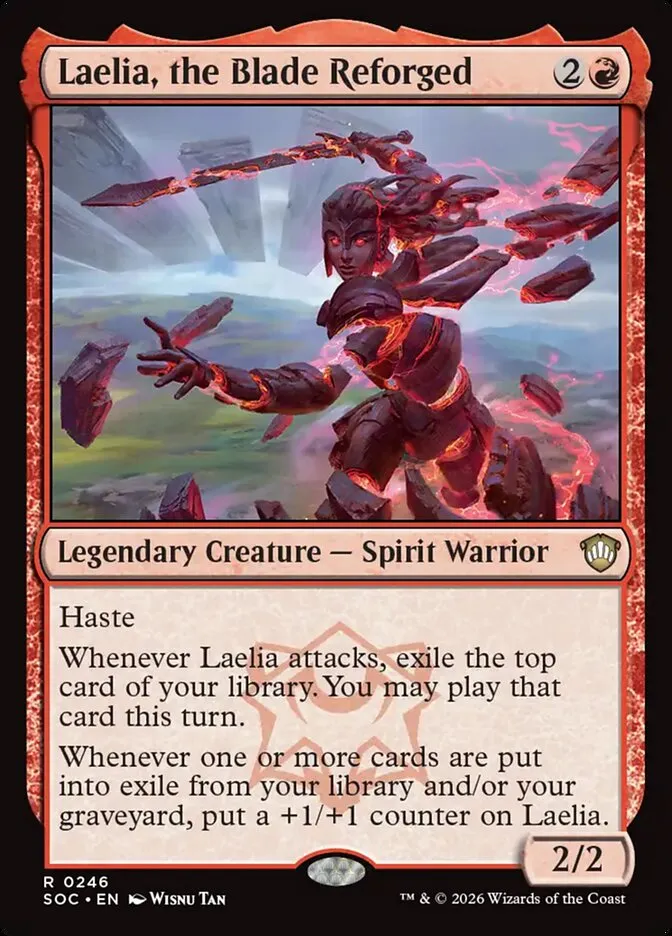 Laelia, the Blade Reforged Front Face