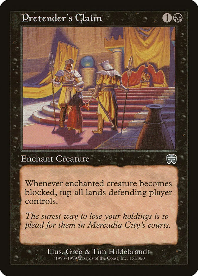 Pretender's Claim Front Face