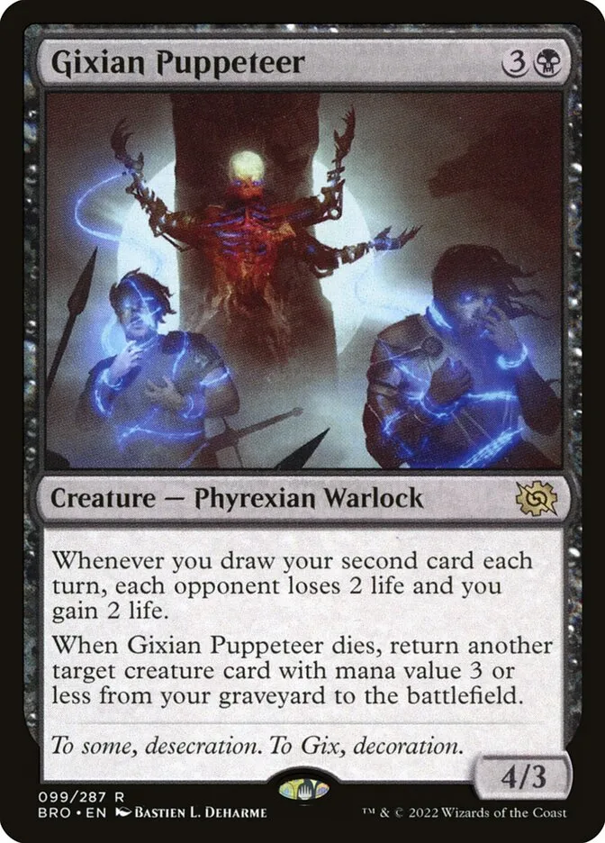 Gixian Puppeteer Front Face
