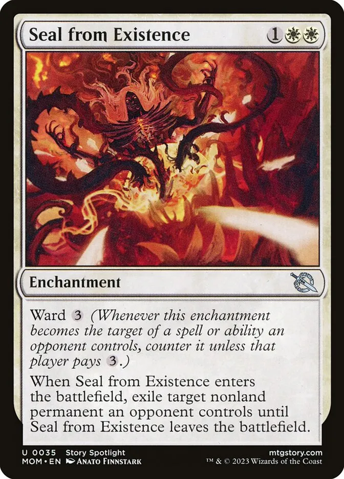 Seal from Existence Front Face