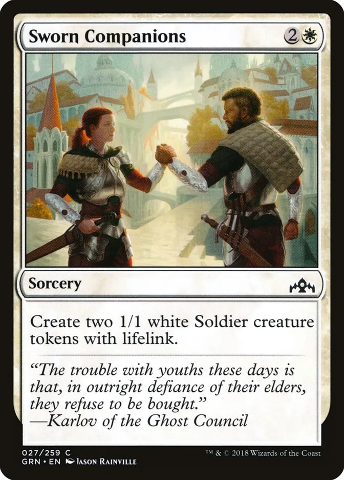 Sworn Companions Front Face