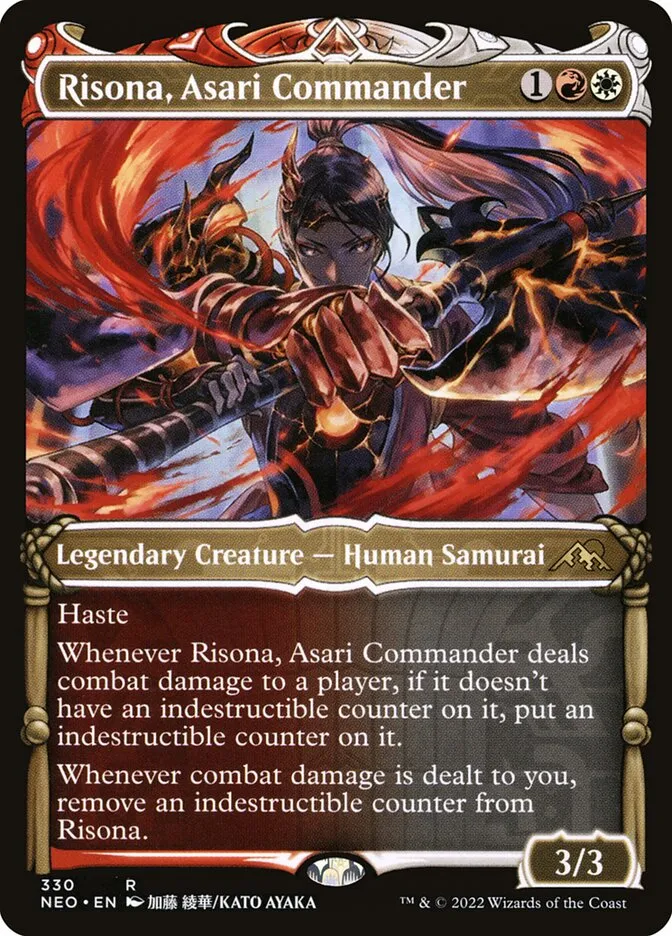 Risona, Asari Commander Front Face