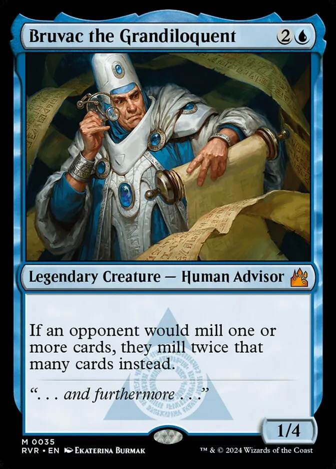 Bruvac the Grandiloquent Front Face