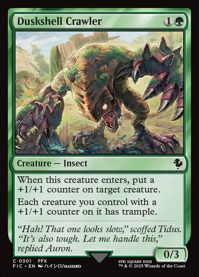 Duskshell Crawler Front Face