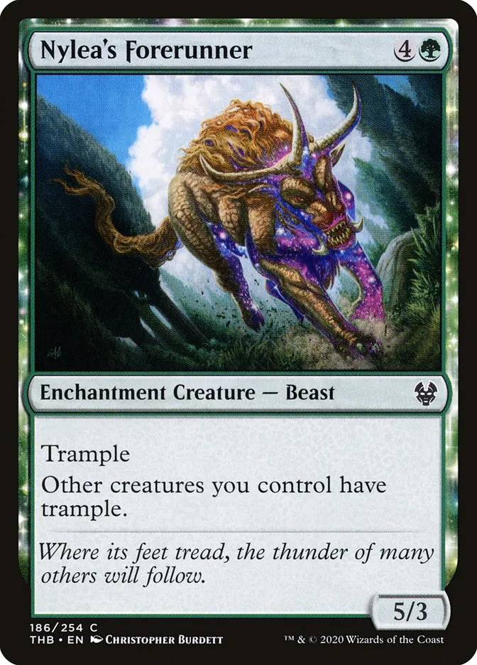 Nylea's Forerunner Front Face