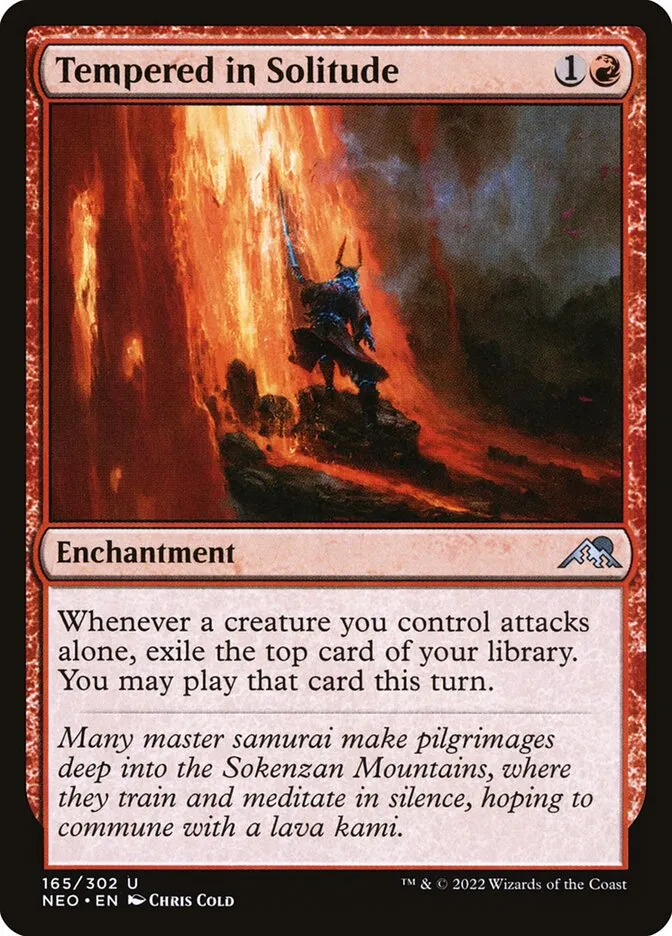 Tempered in Solitude Front Face