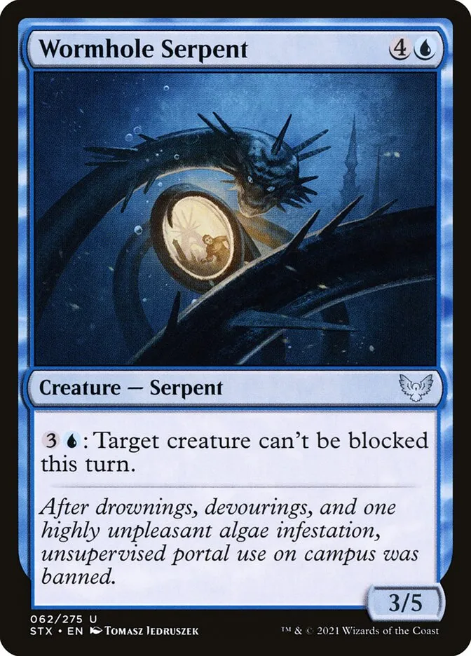 Wormhole Serpent Front Face