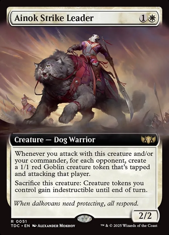 Ainok Strike Leader Front Face