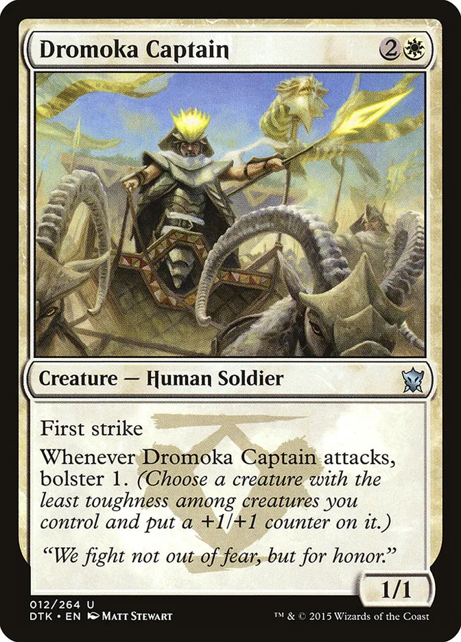 Dromoka Captain Front Face