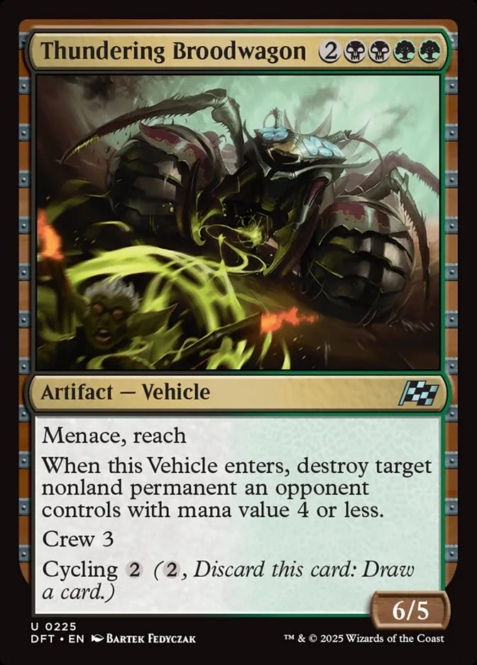 Thundering Broodwagon Front Face