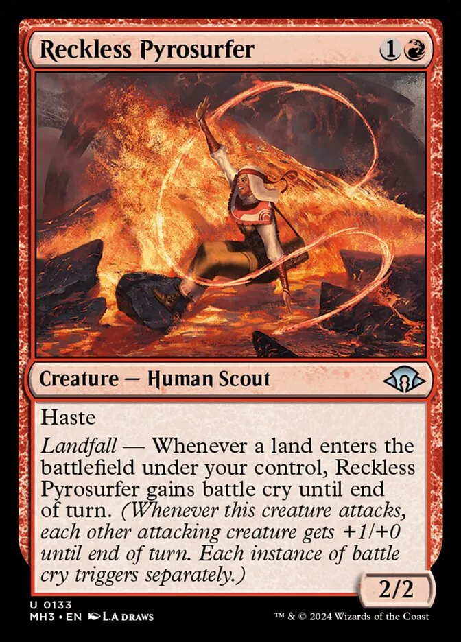 Reckless Pyrosurfer Front Face