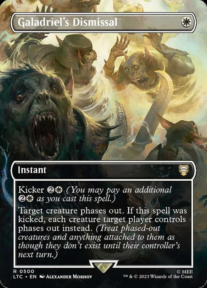 Galadriel's Dismissal Front Face