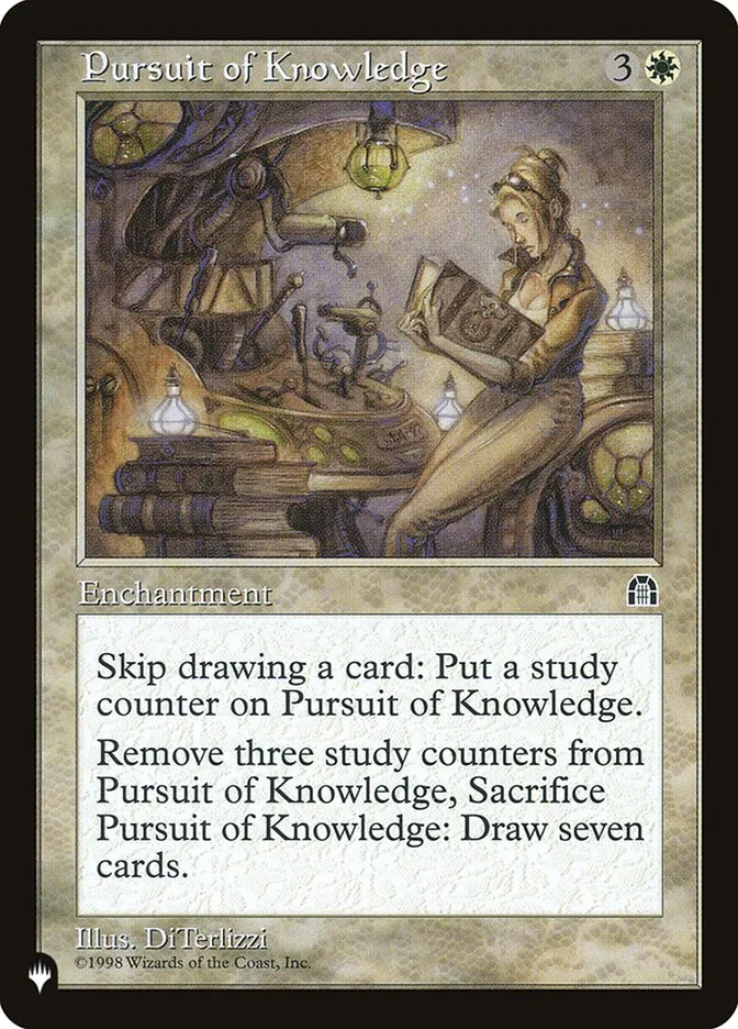 Pursuit of Knowledge Front Face