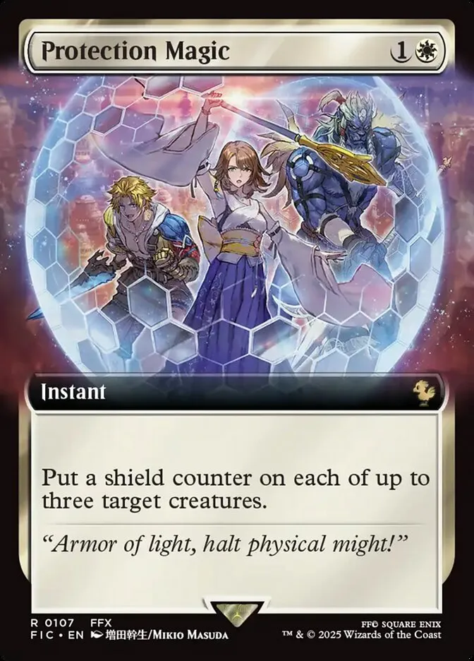 Protection Magic Front Face